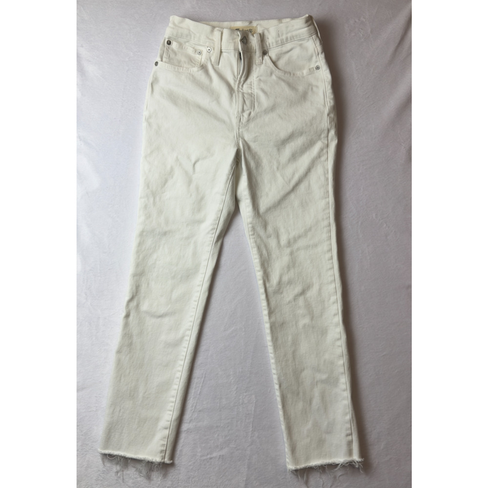 Madewell The Perfect Vintage Jean Womens 24 (inch) Tile White MC495